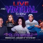 Live and Virtual Comedy Club ft. Krystyna Hutchinson, Gary Vider, Mia Jackson 